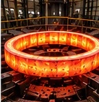 Ring rolling manufacturing equipment